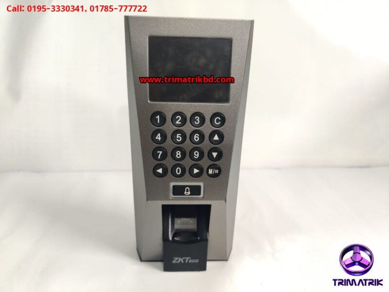 ZKTeco F18 Price in Bangladesh| Fingerprint Standalone Access Control and Time Attendance 11 F18 Price in bd