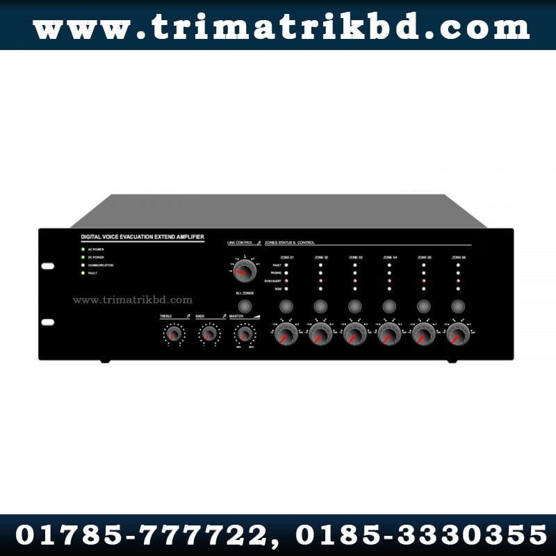 Ayzo R-EVAC-6Z-500W 6-Zone Voice Alarm System With 500W Amplifier 2 Ayzo R-EVAC-6Z-500W Bangladesh