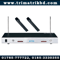 Ayzo WLM-2MP-100M Wireless Microphone 2 Ayzo WLM-2MP-100M Wireless Microphone in Bangladesh